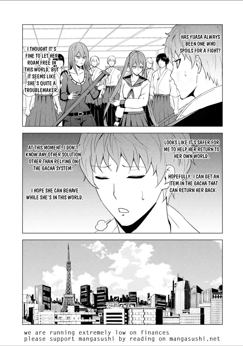 Ore no Genjitsu wa Ren'ai Game?? ka to Omottara Inochigake no Game datta chapter 56.1 page 26