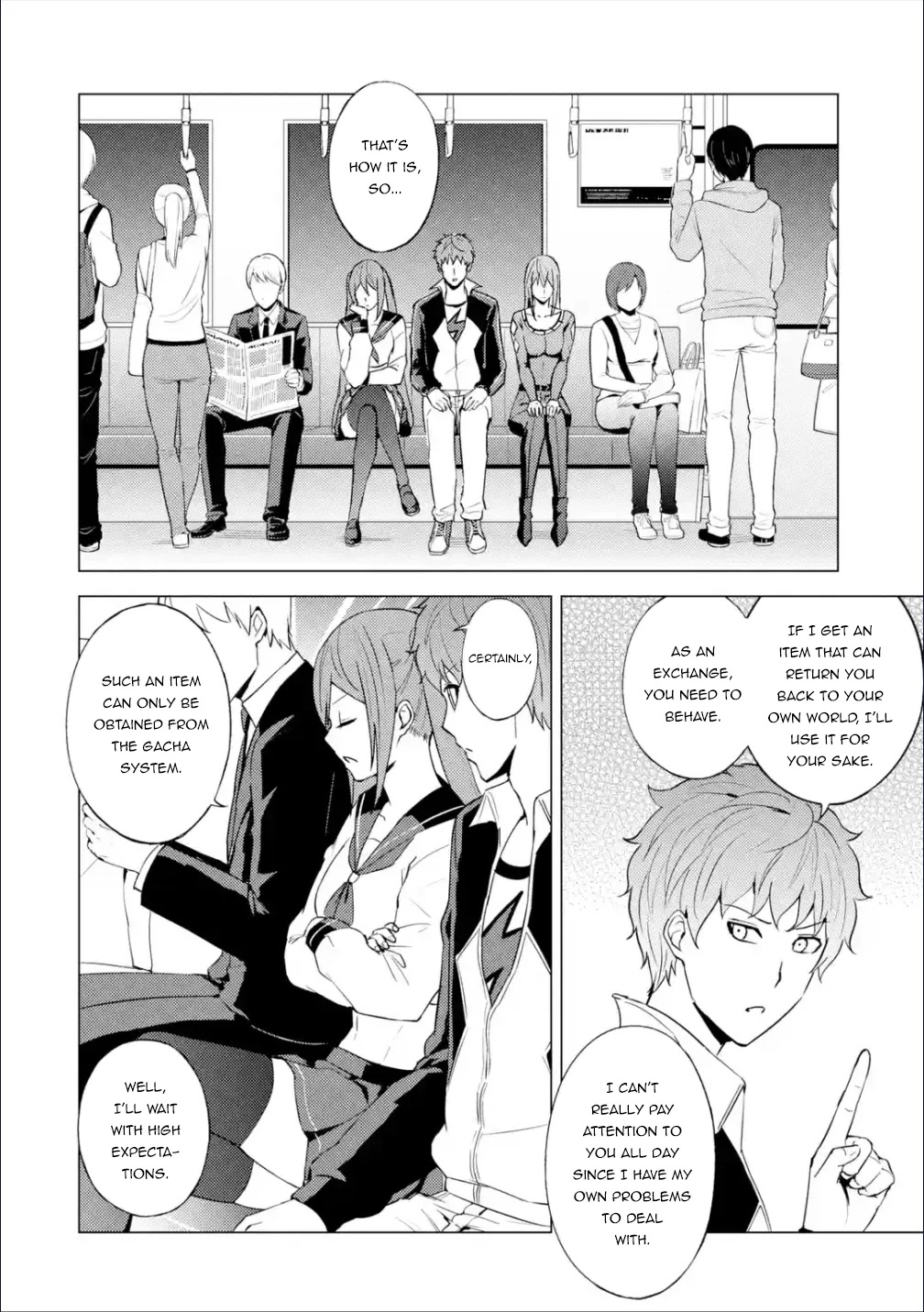 Ore no Genjitsu wa Ren'ai Game?? ka to Omottara Inochigake no Game datta chapter 56.2 page 2