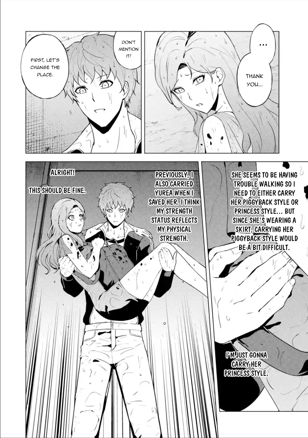 Ore no Genjitsu wa Ren'ai Game?? ka to Omottara Inochigake no Game datta chapter 57.1 page 24