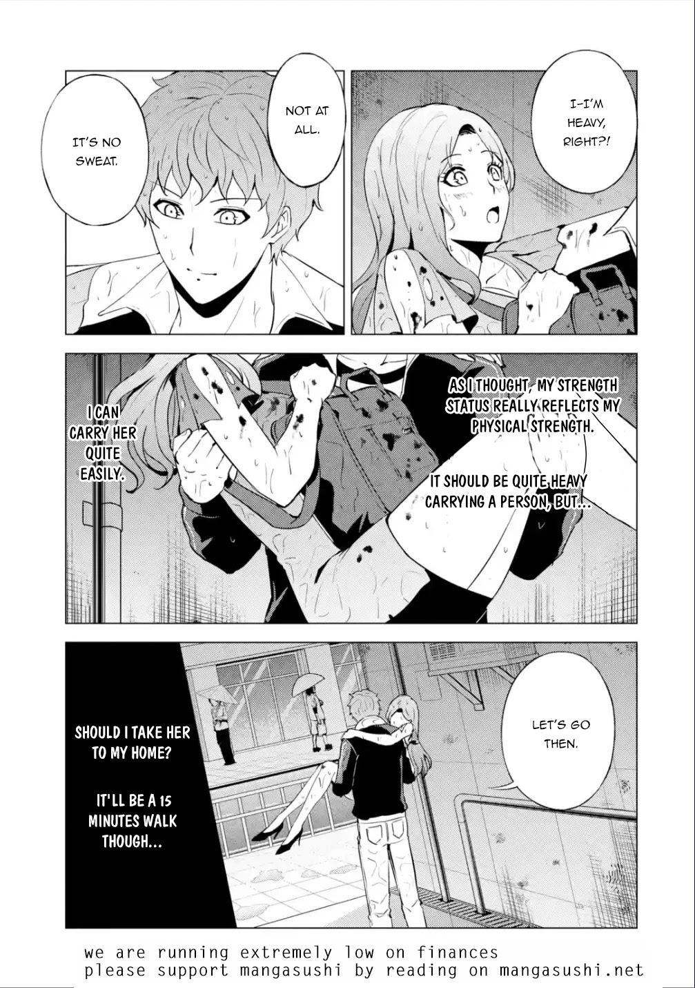 Ore no Genjitsu wa Ren'ai Game?? ka to Omottara Inochigake no Game datta chapter 57.1 page 25