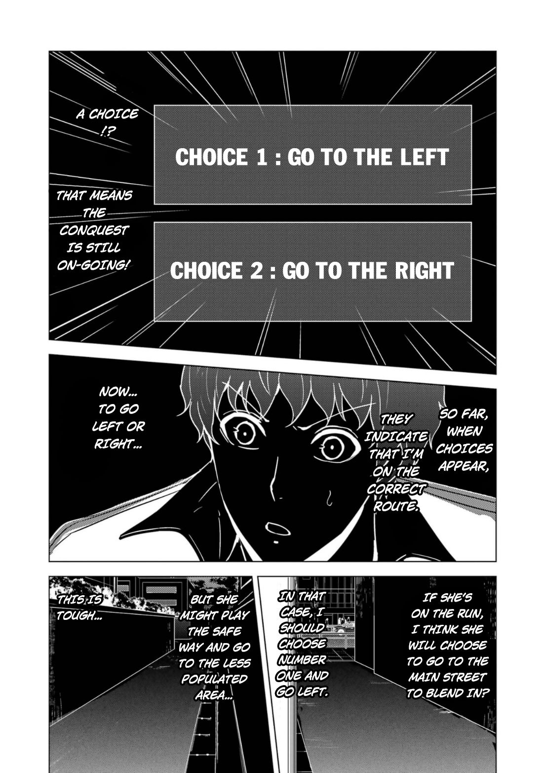 Ore no Genjitsu wa Ren'ai Game?? ka to Omottara Inochigake no Game datta chapter 58 page 36