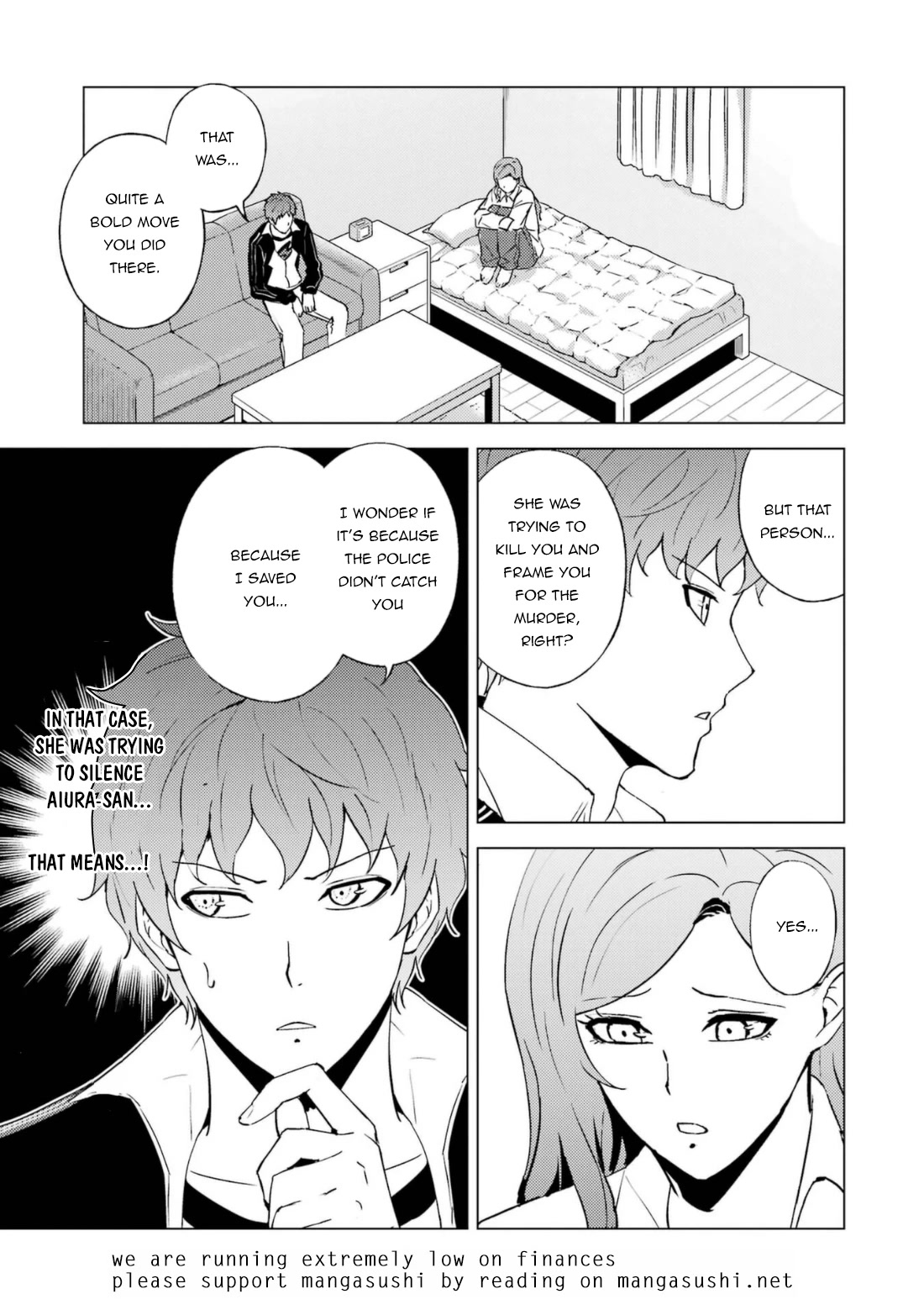 Ore no Genjitsu wa Ren'ai Game?? ka to Omottara Inochigake no Game datta chapter 60.2 page 22