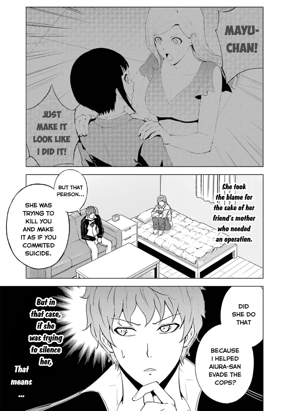 Ore no Genjitsu wa Ren'ai Game?? ka to Omottara Inochigake no Game datta chapter 61.1 page 6