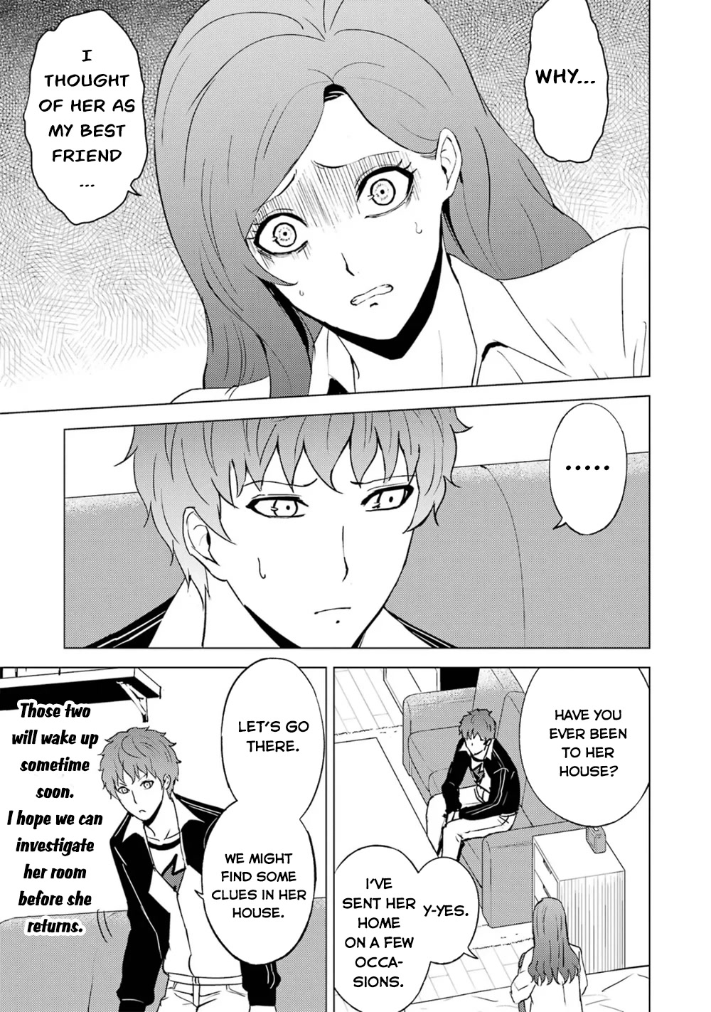 Ore no Genjitsu wa Ren'ai Game?? ka to Omottara Inochigake no Game datta chapter 61.1 page 8