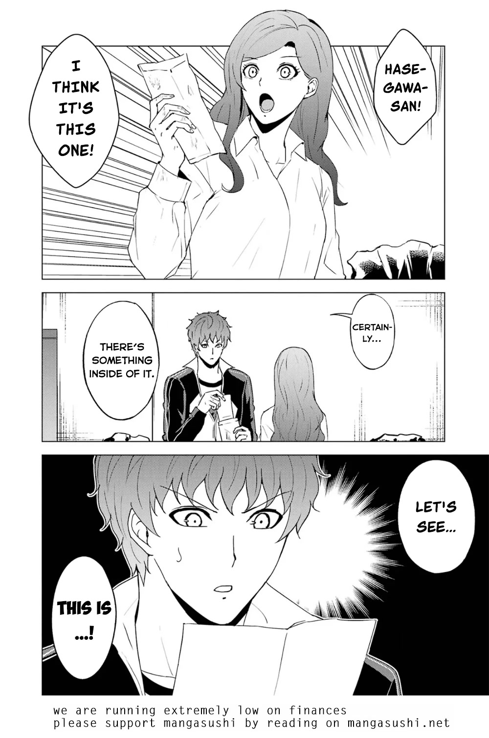 Ore no Genjitsu wa Ren'ai Game?? ka to Omottara Inochigake no Game datta chapter 61.2 page 27