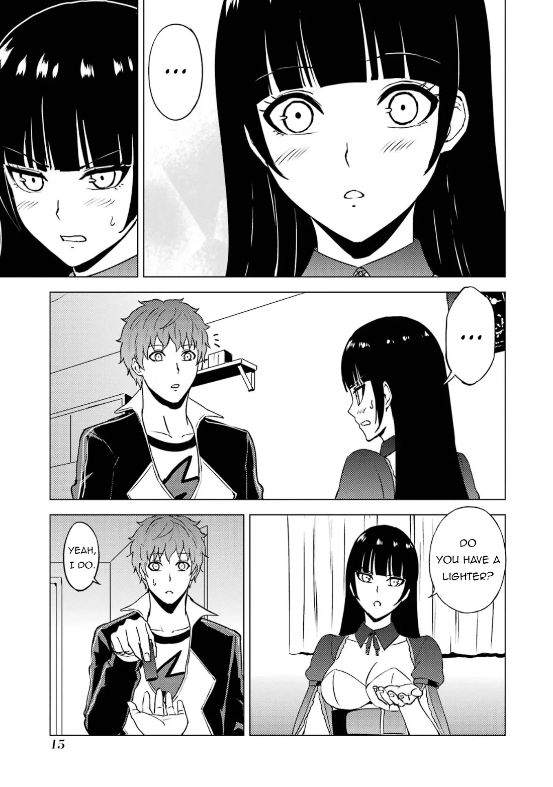 Ore no Genjitsu wa Ren'ai Game?? ka to Omottara Inochigake no Game datta chapter 65 page 14