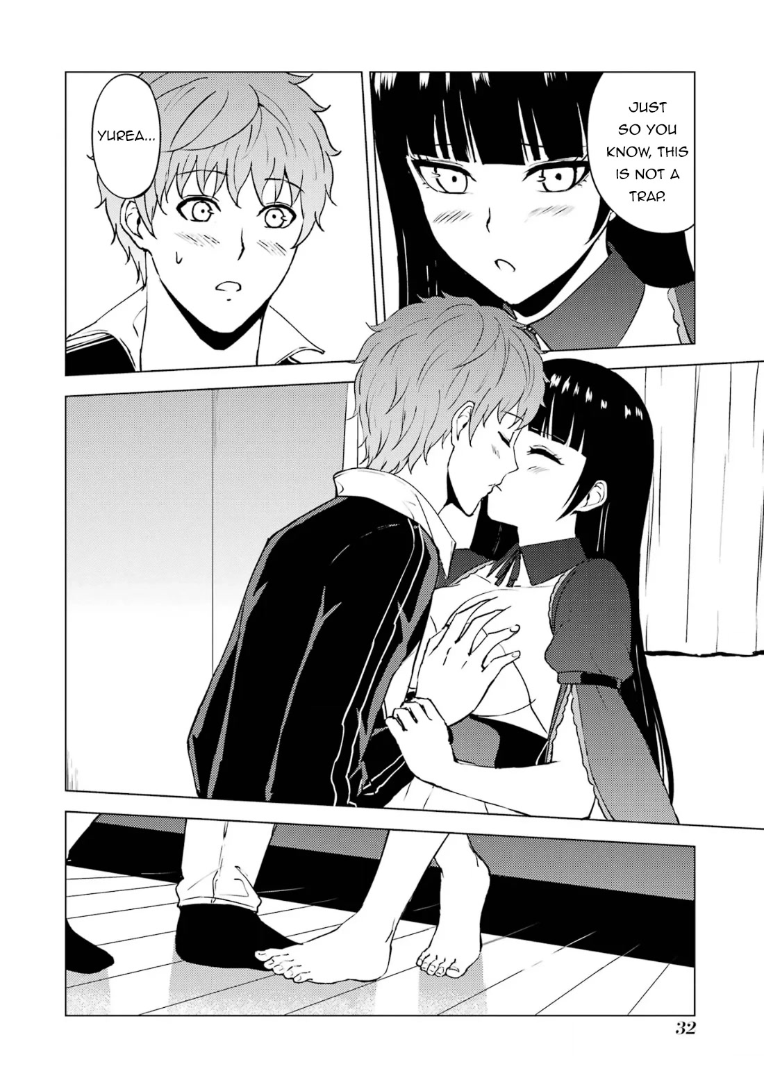 Ore no Genjitsu wa Ren'ai Game?? ka to Omottara Inochigake no Game datta chapter 65 page 31