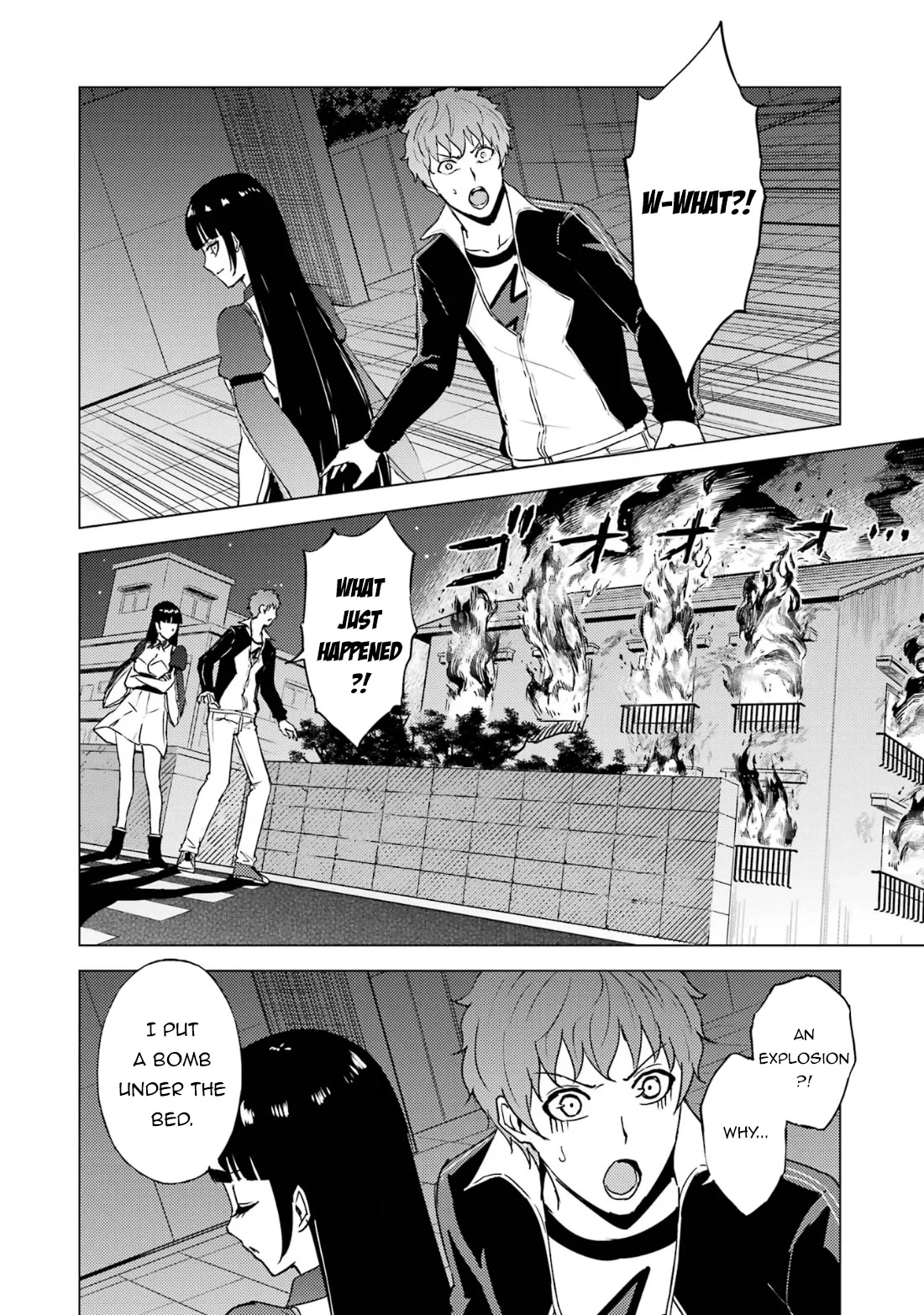 Ore no Genjitsu wa Ren'ai Game?? ka to Omottara Inochigake no Game datta chapter 65 page 42