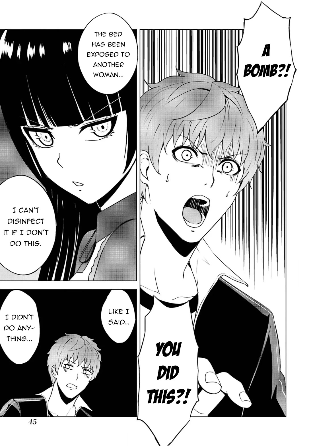 Ore no Genjitsu wa Ren'ai Game?? ka to Omottara Inochigake no Game datta chapter 65 page 43