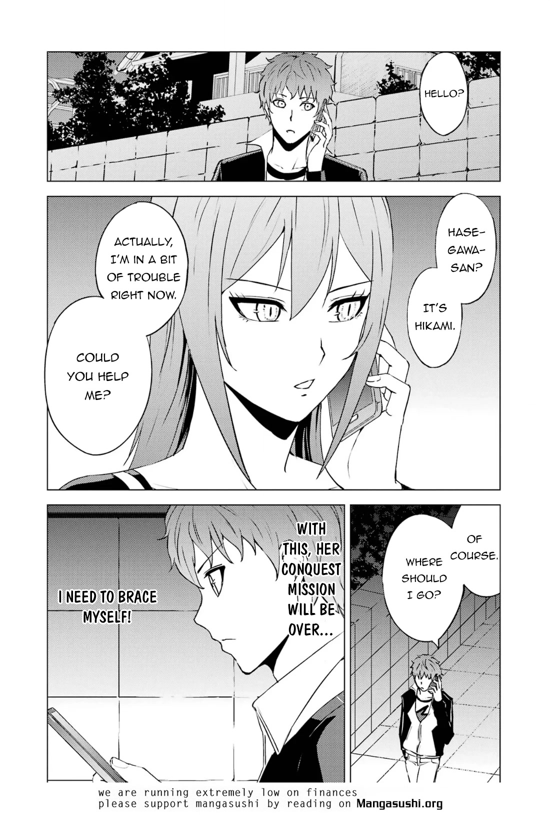 Ore no Genjitsu wa Ren'ai Game?? ka to Omottara Inochigake no Game datta chapter 65 page 51