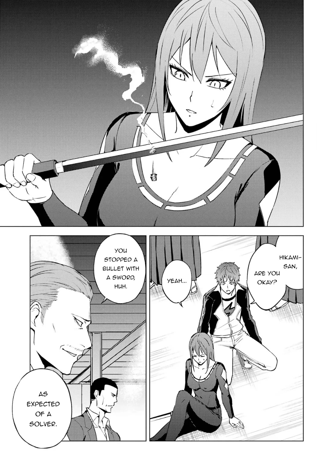 Ore no Genjitsu wa Ren'ai Game?? ka to Omottara Inochigake no Game datta chapter 66.1 page 18