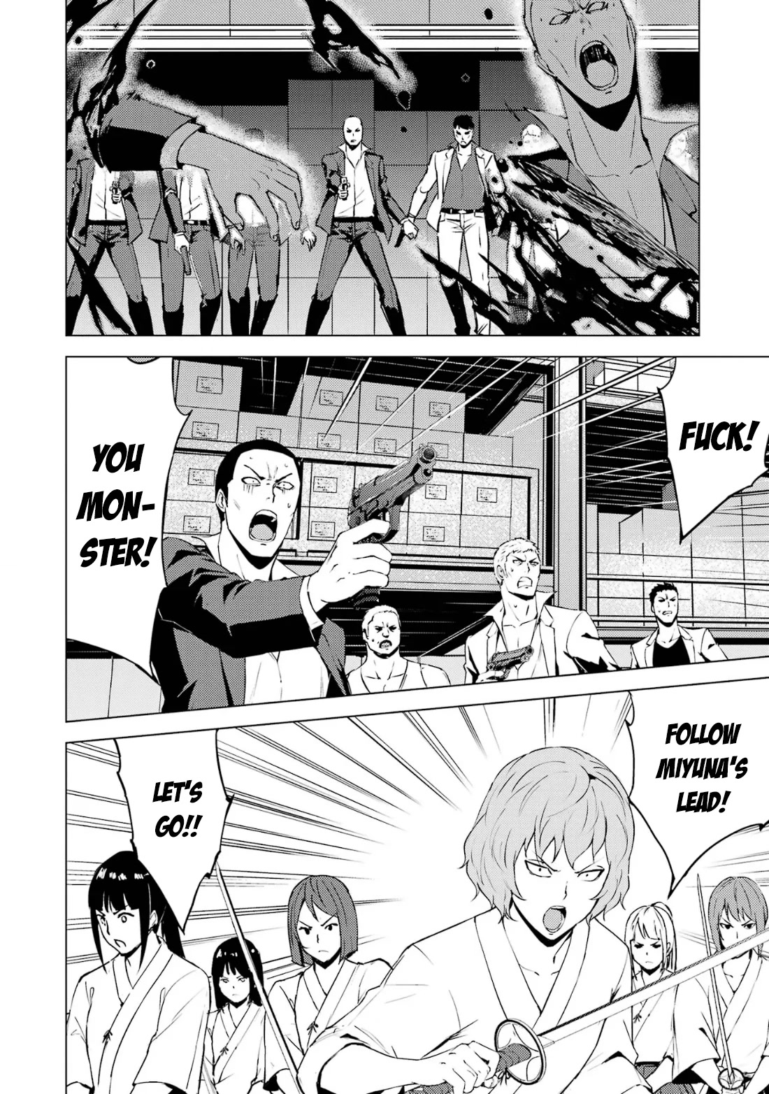 Ore no Genjitsu wa Ren'ai Game?? ka to Omottara Inochigake no Game datta chapter 66.2 page 14