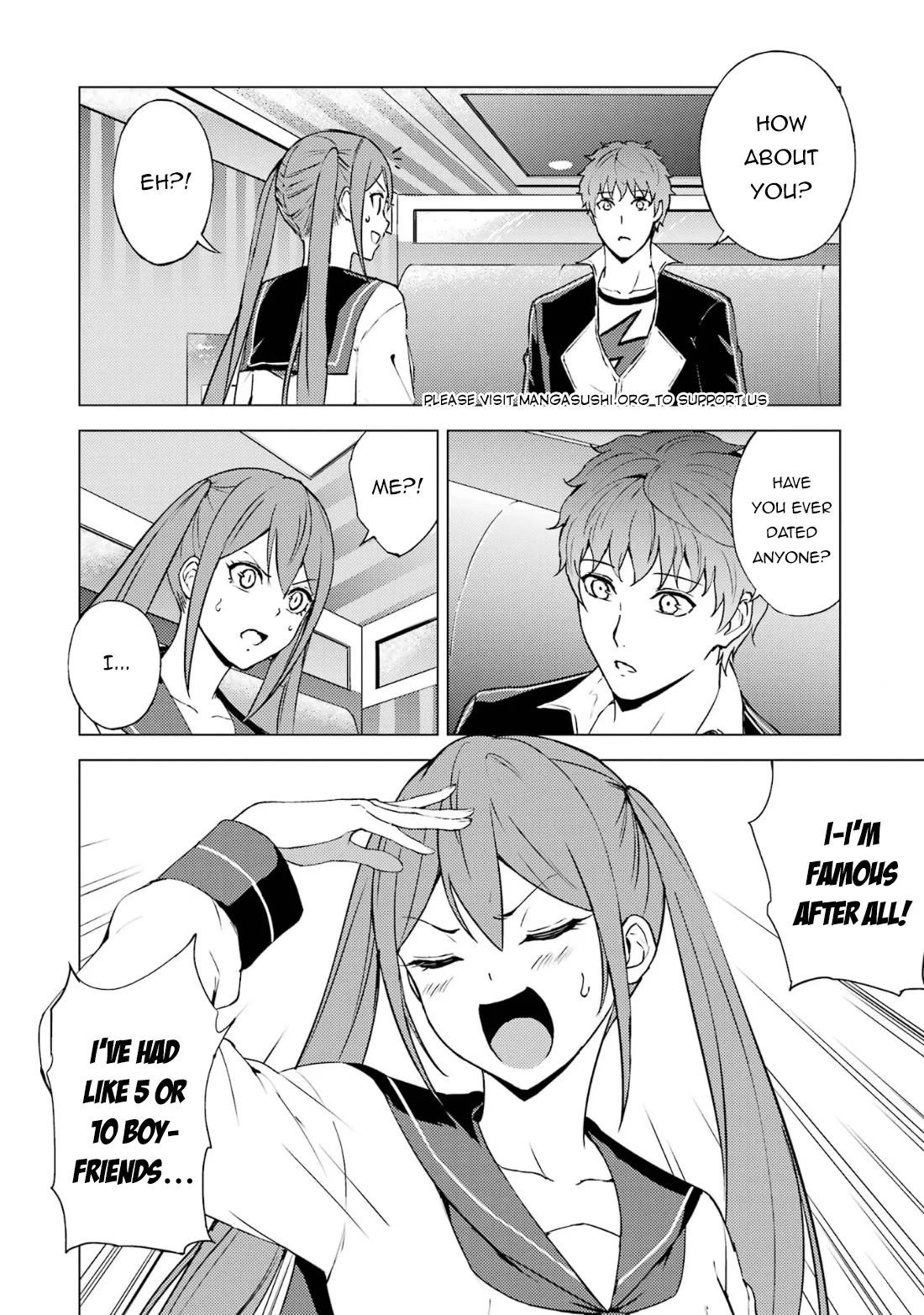 Ore no Genjitsu wa Ren'ai Game?? ka to Omottara Inochigake no Game datta chapter 68.1 page 11