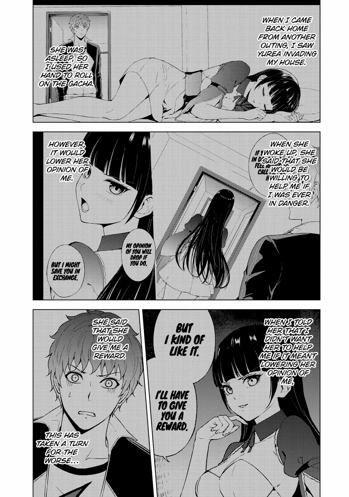 Ore no Genjitsu wa Ren'ai Game?? ka to Omottara Inochigake no Game datta chapter 69 page 5