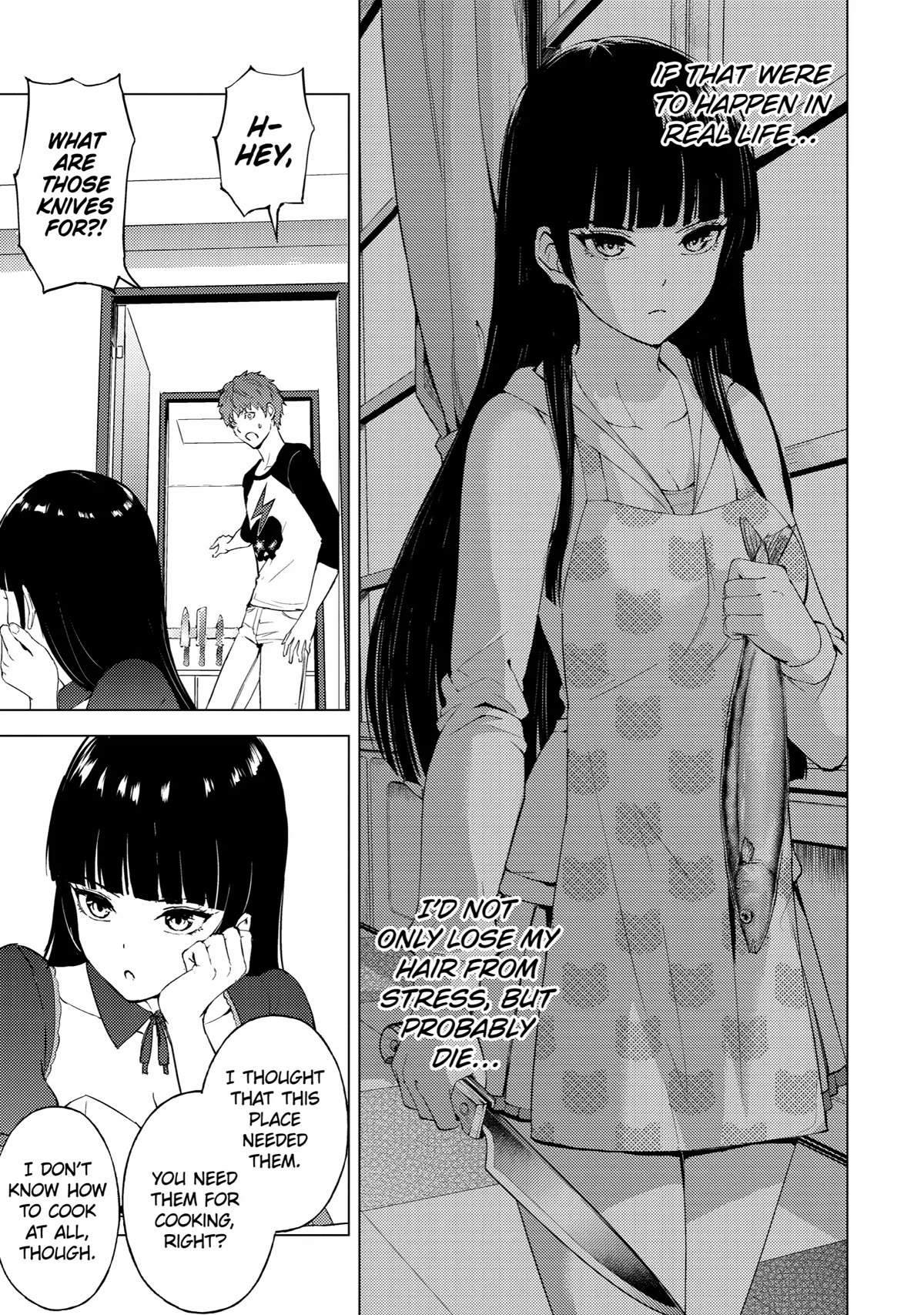 Ore no Genjitsu wa Ren'ai Game?? ka to Omottara Inochigake no Game datta chapter 71 page 17