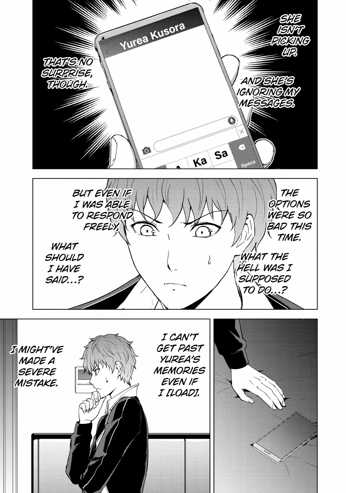 Ore no Genjitsu wa Ren'ai Game?? ka to Omottara Inochigake no Game datta chapter 71 page 38