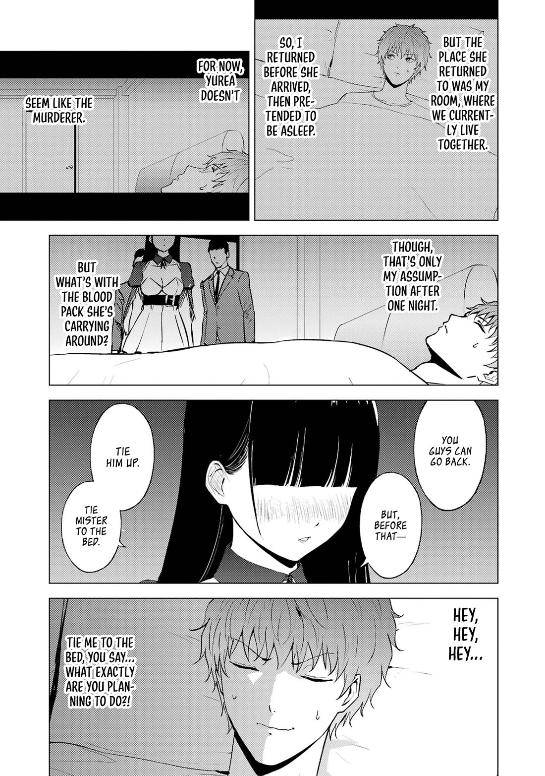 Ore no Genjitsu wa Ren'ai Game?? ka to Omottara Inochigake no Game datta chapter 76 page 3