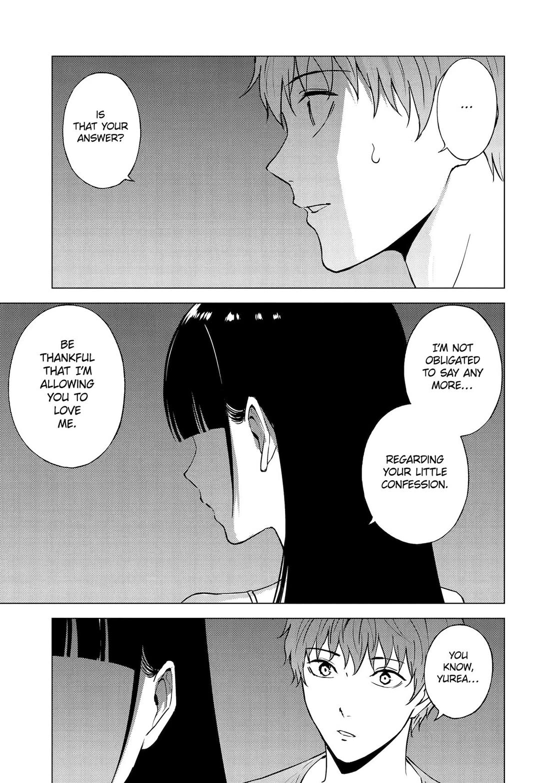 Ore no Genjitsu wa Ren'ai Game?? ka to Omottara Inochigake no Game datta chapter 77 page 42