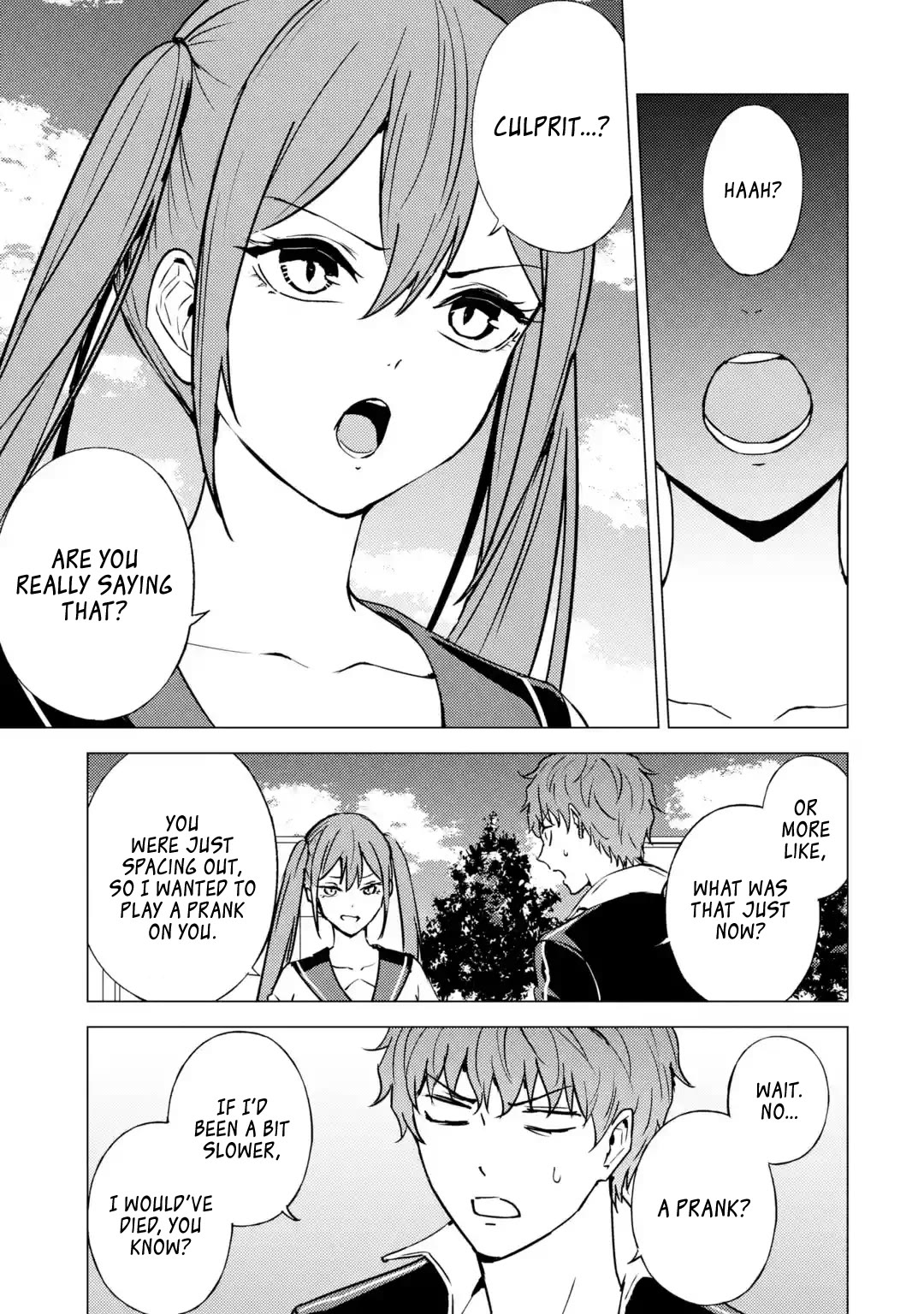 Ore no Genjitsu wa Ren'ai Game?? ka to Omottara Inochigake no Game datta chapter 79 page 33