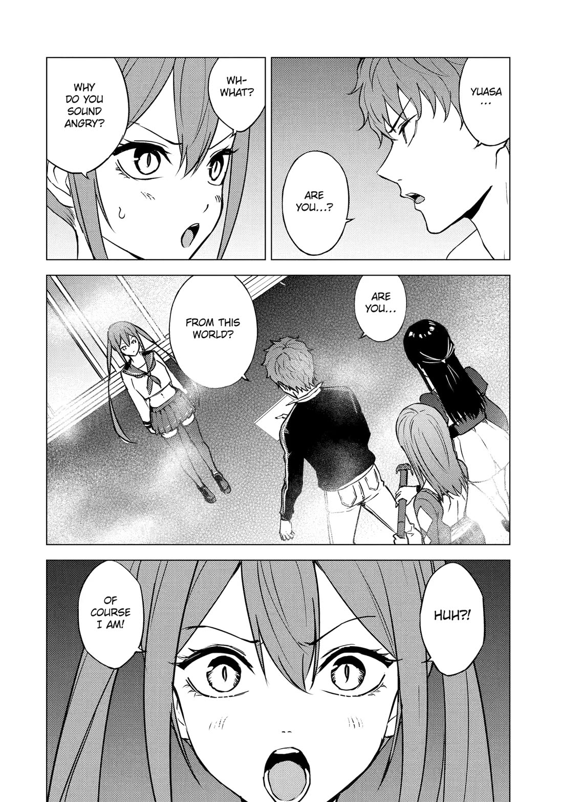 Ore no Genjitsu wa Ren'ai Game?? ka to Omottara Inochigake no Game datta chapter 83 page 31