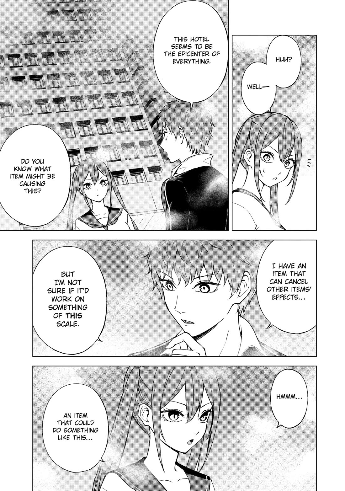 Ore no Genjitsu wa Ren'ai Game?? ka to Omottara Inochigake no Game datta chapter 83 page 34