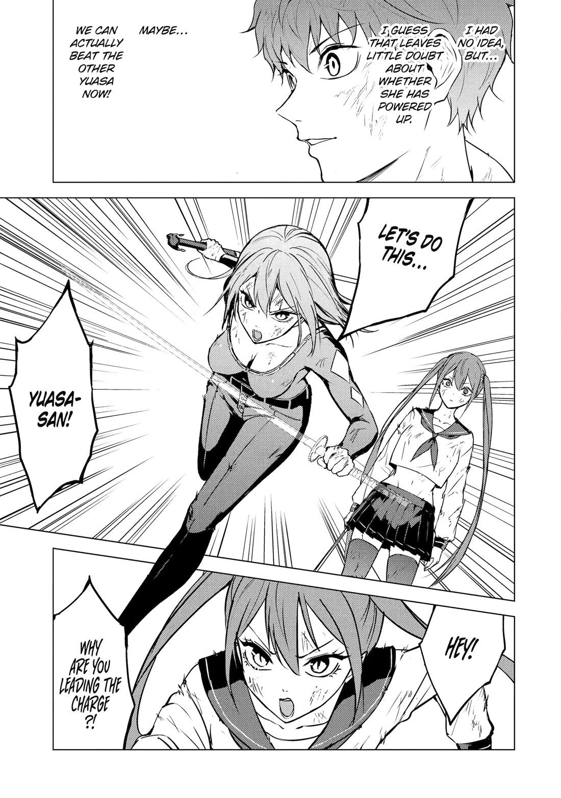 Ore no Genjitsu wa Ren'ai Game?? ka to Omottara Inochigake no Game datta chapter 84 page 39