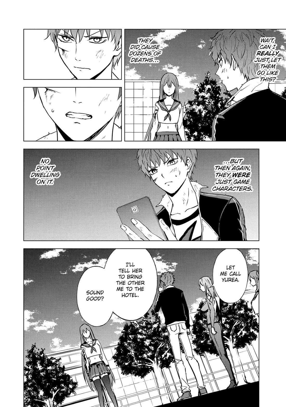 Ore no Genjitsu wa Ren'ai Game?? ka to Omottara Inochigake no Game datta chapter 85 page 16