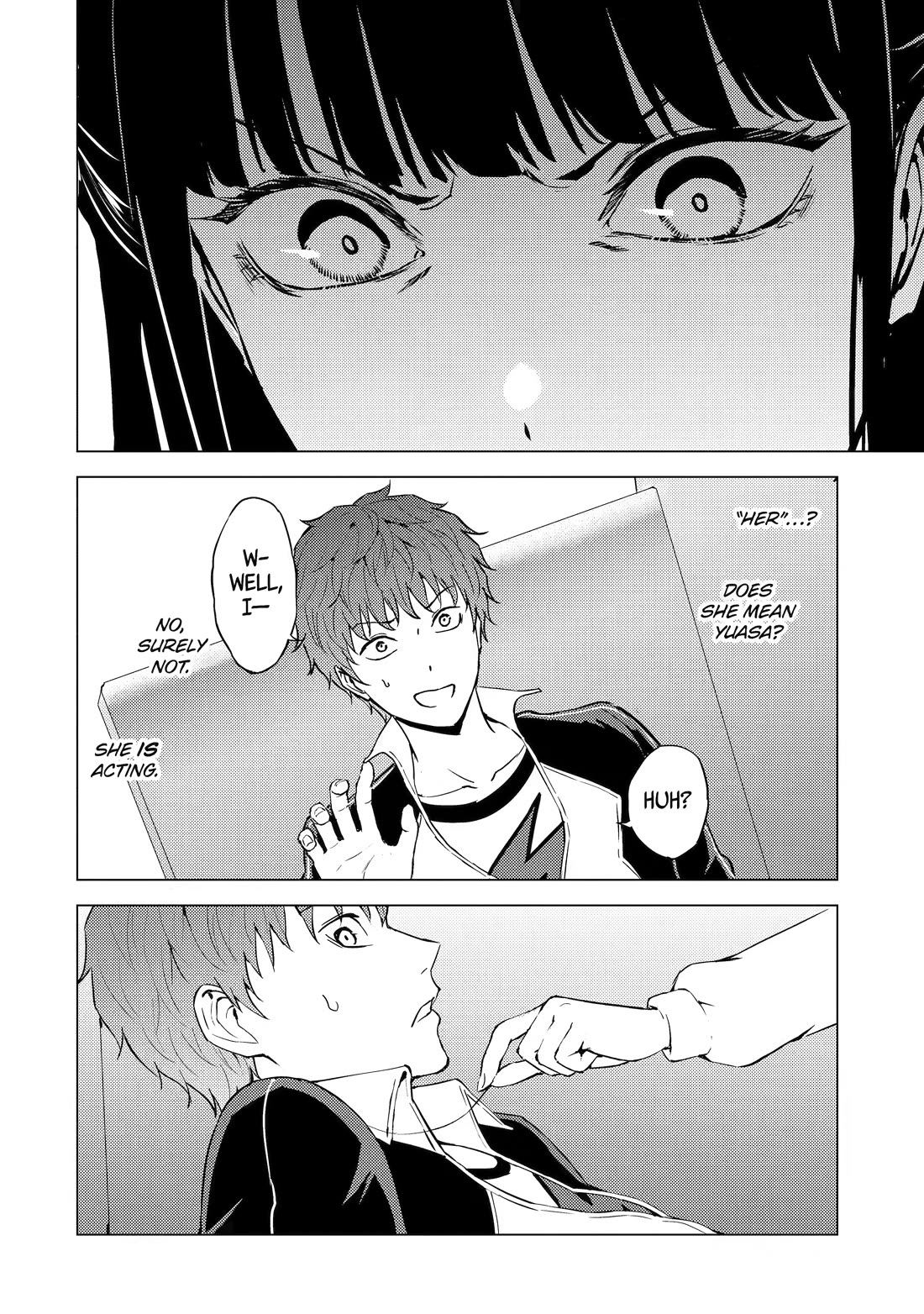 Ore no Genjitsu wa Ren'ai Game?? ka to Omottara Inochigake no Game datta chapter 90 page 26