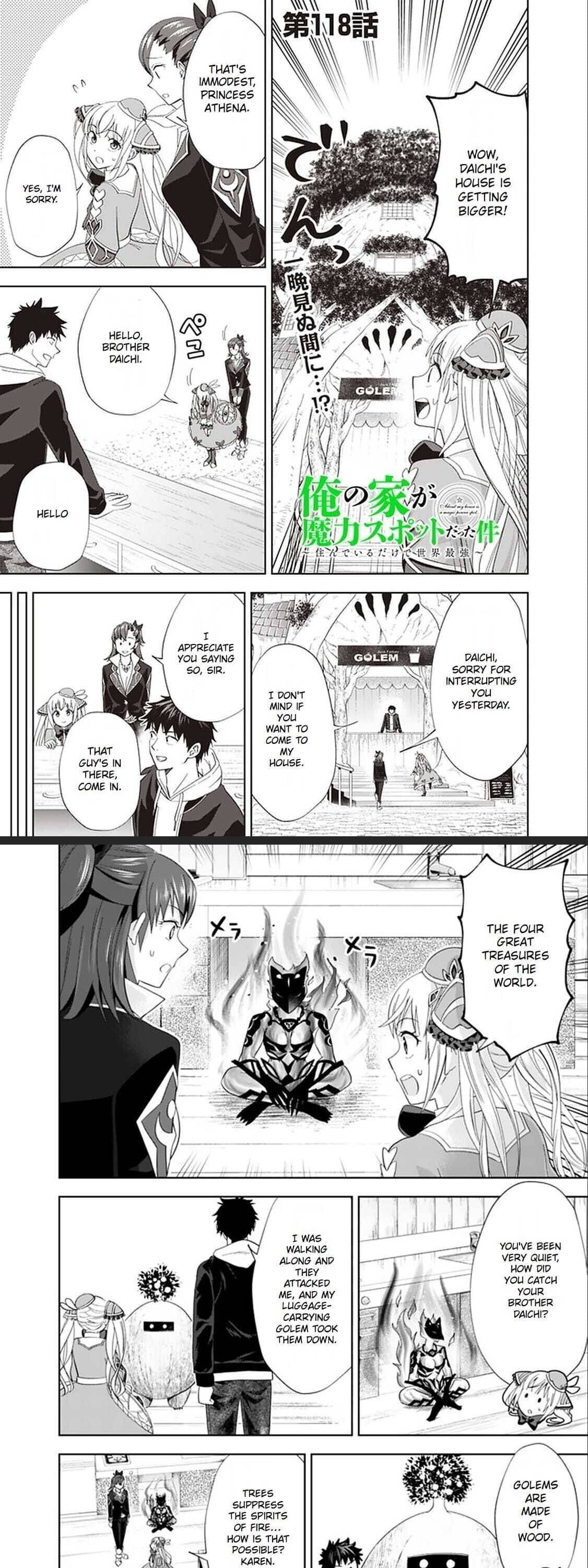 Ore no Ie ga Maryoku Spot datta Ken – Sundeiru dake de Sekai Saikyou chapter 118 page 2