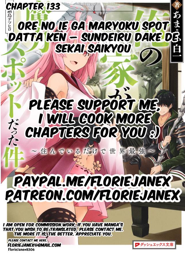 Ore no Ie ga Maryoku Spot datta Ken – Sundeiru dake de Sekai Saikyou chapter 133 page 17