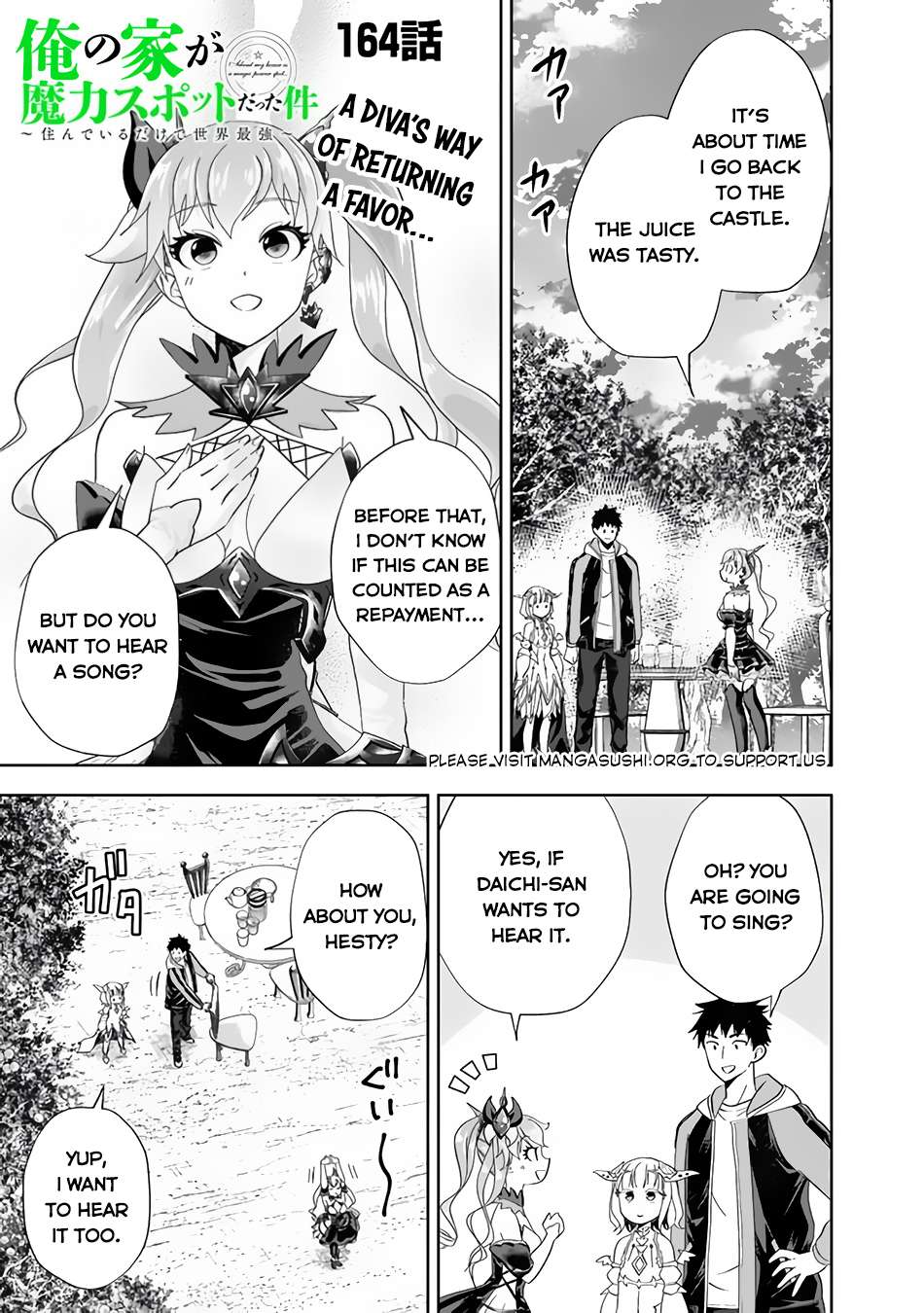 Ore no Ie ga Maryoku Spot datta Ken – Sundeiru dake de Sekai Saikyou chapter 164 page 2