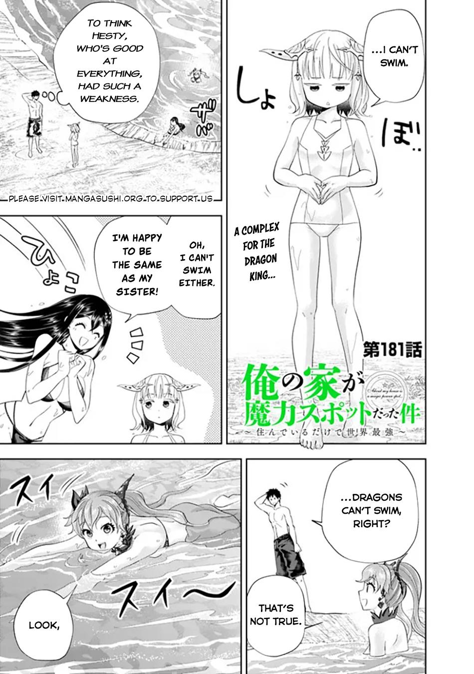 Ore no Ie ga Maryoku Spot datta Ken – Sundeiru dake de Sekai Saikyou chapter 181 page 2