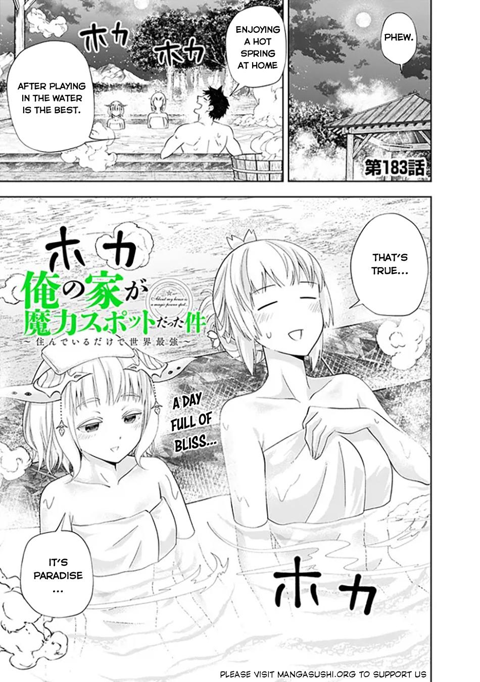 Ore no Ie ga Maryoku Spot datta Ken – Sundeiru dake de Sekai Saikyou chapter 183 page 2