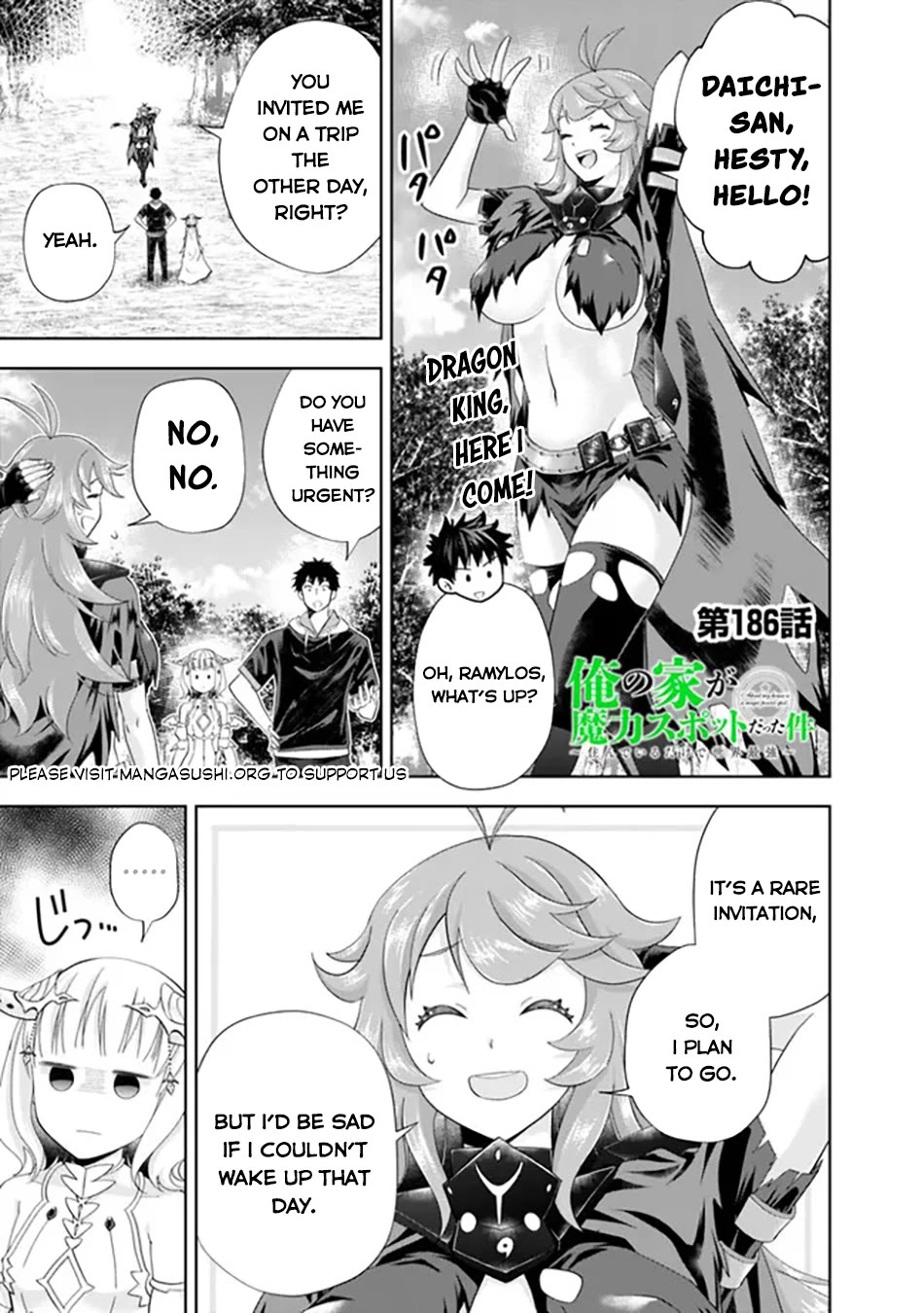 Ore no Ie ga Maryoku Spot datta Ken – Sundeiru dake de Sekai Saikyou chapter 186 page 2