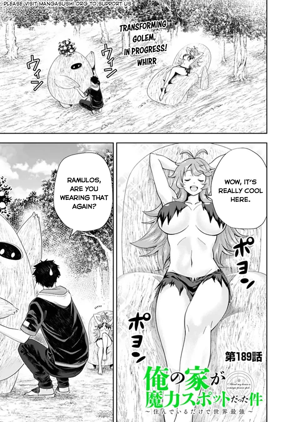 Ore no Ie ga Maryoku Spot datta Ken – Sundeiru dake de Sekai Saikyou chapter 189 page 2