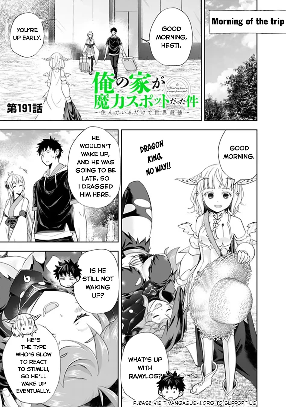 Ore no Ie ga Maryoku Spot datta Ken – Sundeiru dake de Sekai Saikyou chapter 191 page 2
