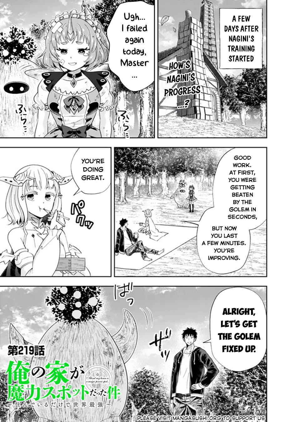 Ore no Ie ga Maryoku Spot datta Ken – Sundeiru dake de Sekai Saikyou chapter 219 page 2