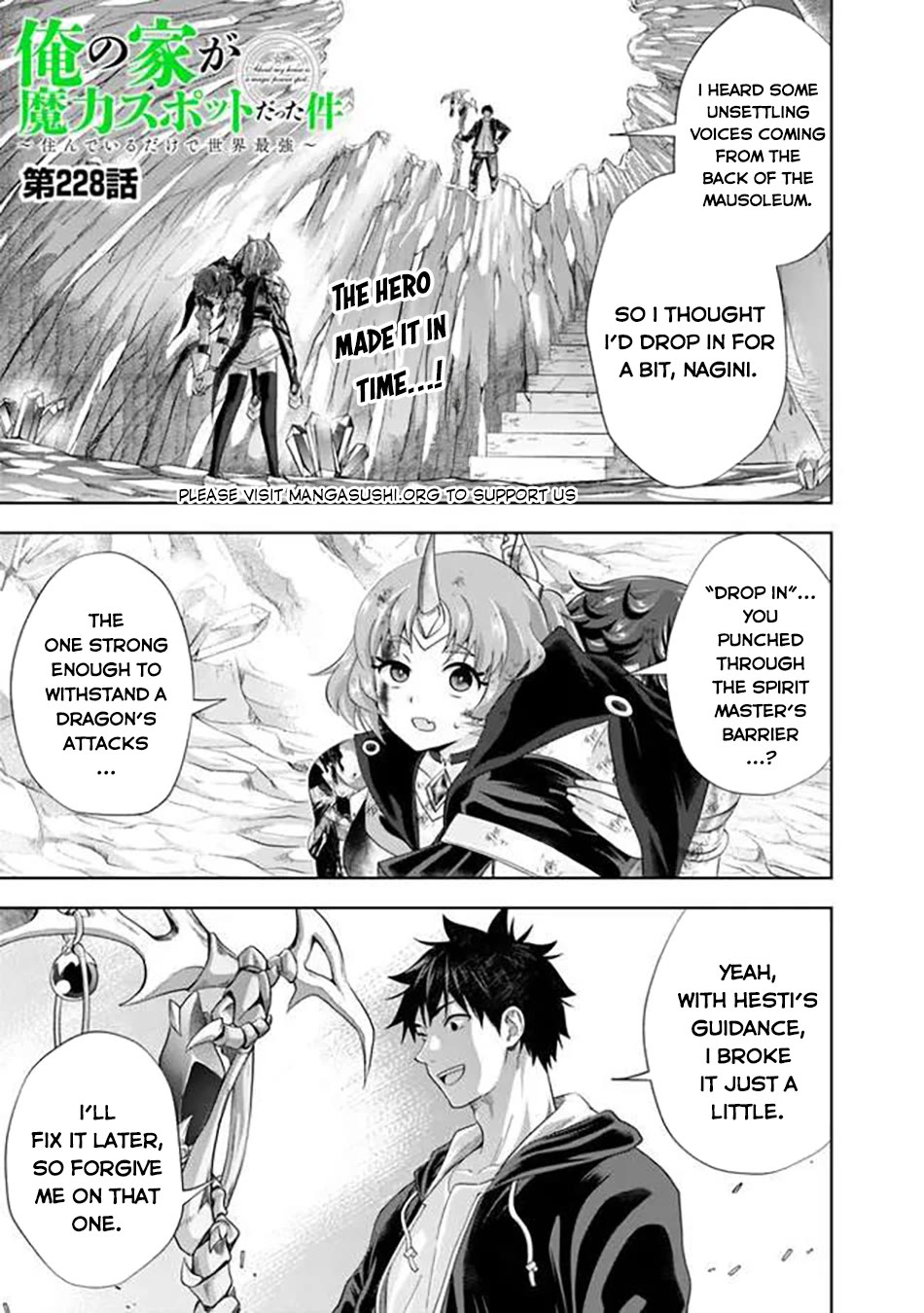 Ore no Ie ga Maryoku Spot datta Ken – Sundeiru dake de Sekai Saikyou chapter 228 page 2