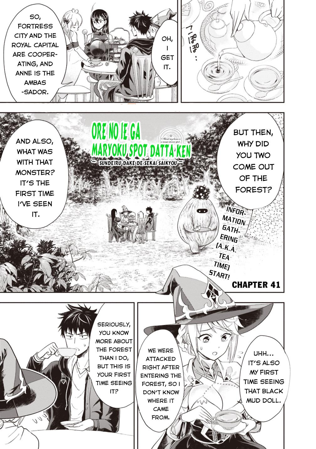 Ore no Ie ga Maryoku Spot datta Ken – Sundeiru dake de Sekai Saikyou chapter 41 page 2