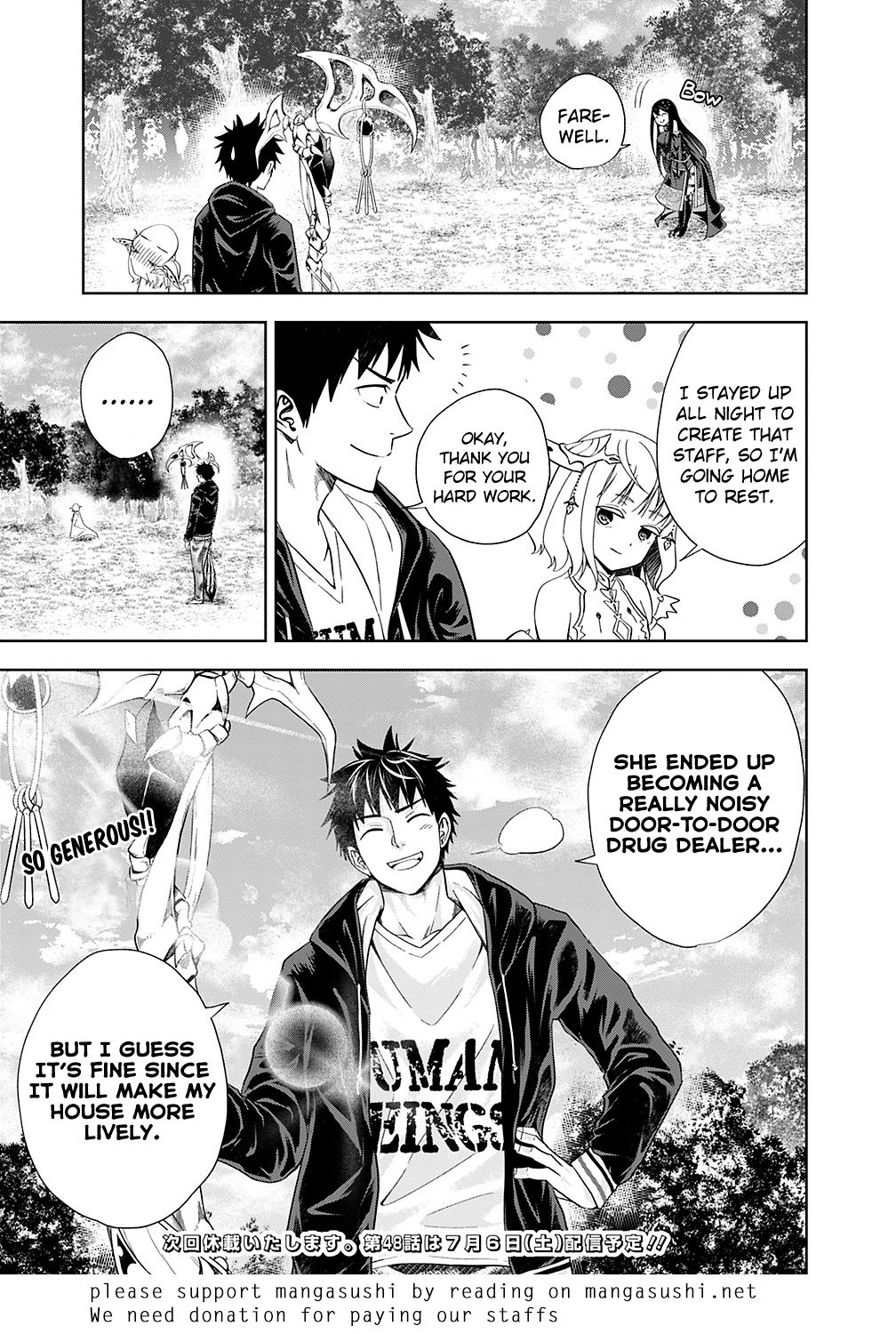 Ore no Ie ga Maryoku Spot datta Ken – Sundeiru dake de Sekai Saikyou chapter 47 page 12