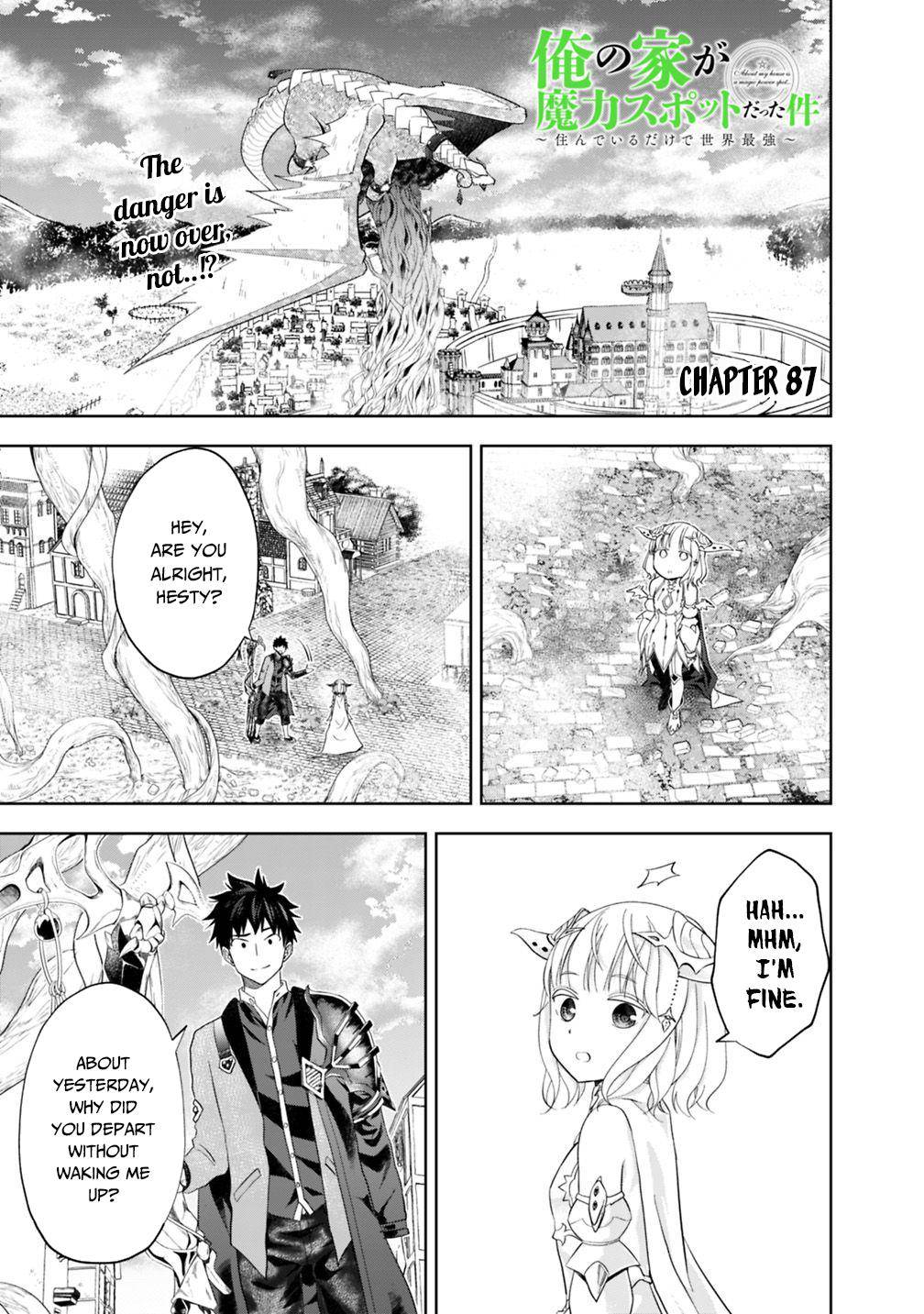 Ore no Ie ga Maryoku Spot datta Ken – Sundeiru dake de Sekai Saikyou chapter 84 page 2