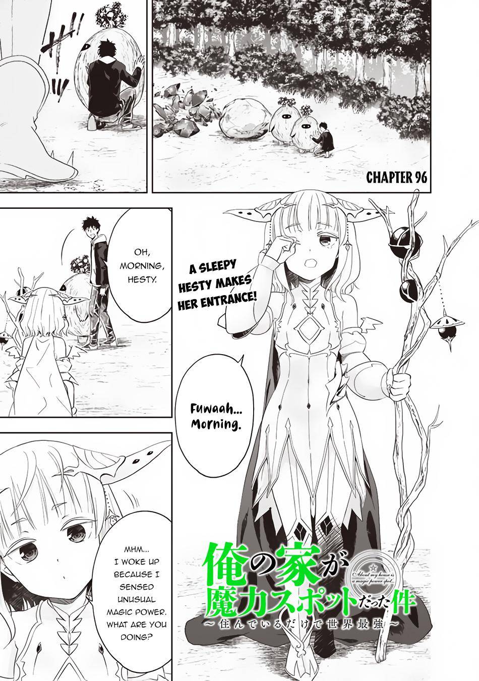Ore no Ie ga Maryoku Spot datta Ken – Sundeiru dake de Sekai Saikyou chapter 96 page 2