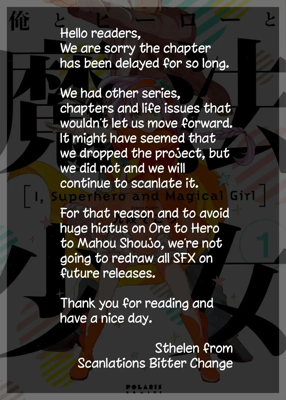 Ore to Hero to Mahou Shoujo chapter 2 page 39
