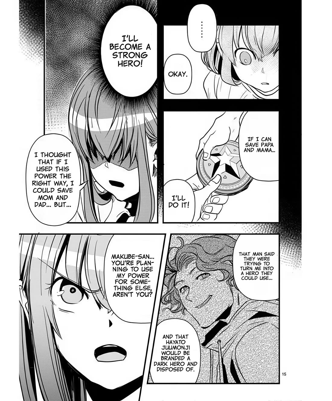 Ore to Hero to Mahou Shoujo chapter 38 page 15