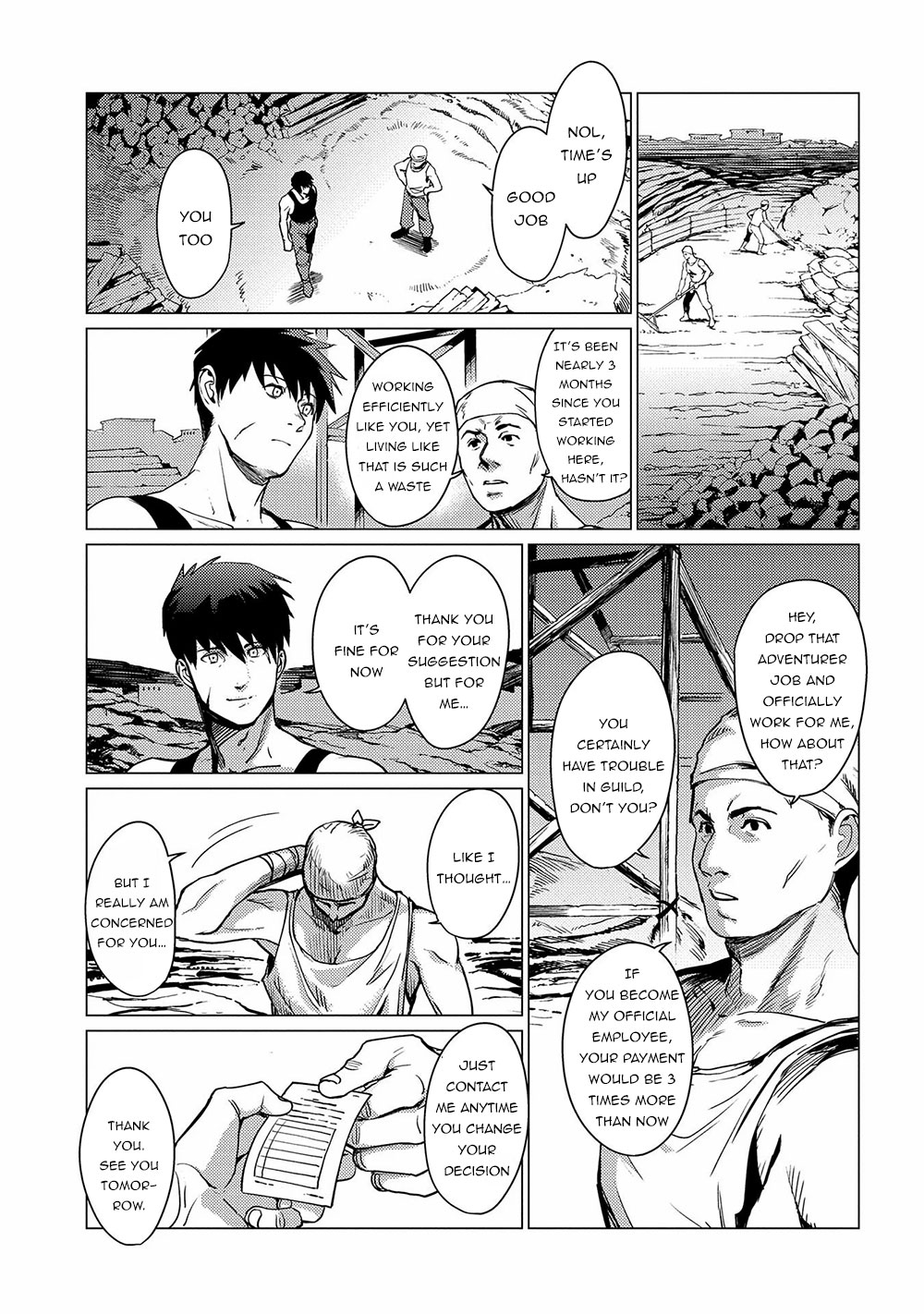 Ore wa Subete wo “Parry” Suru chapter 1 page 22