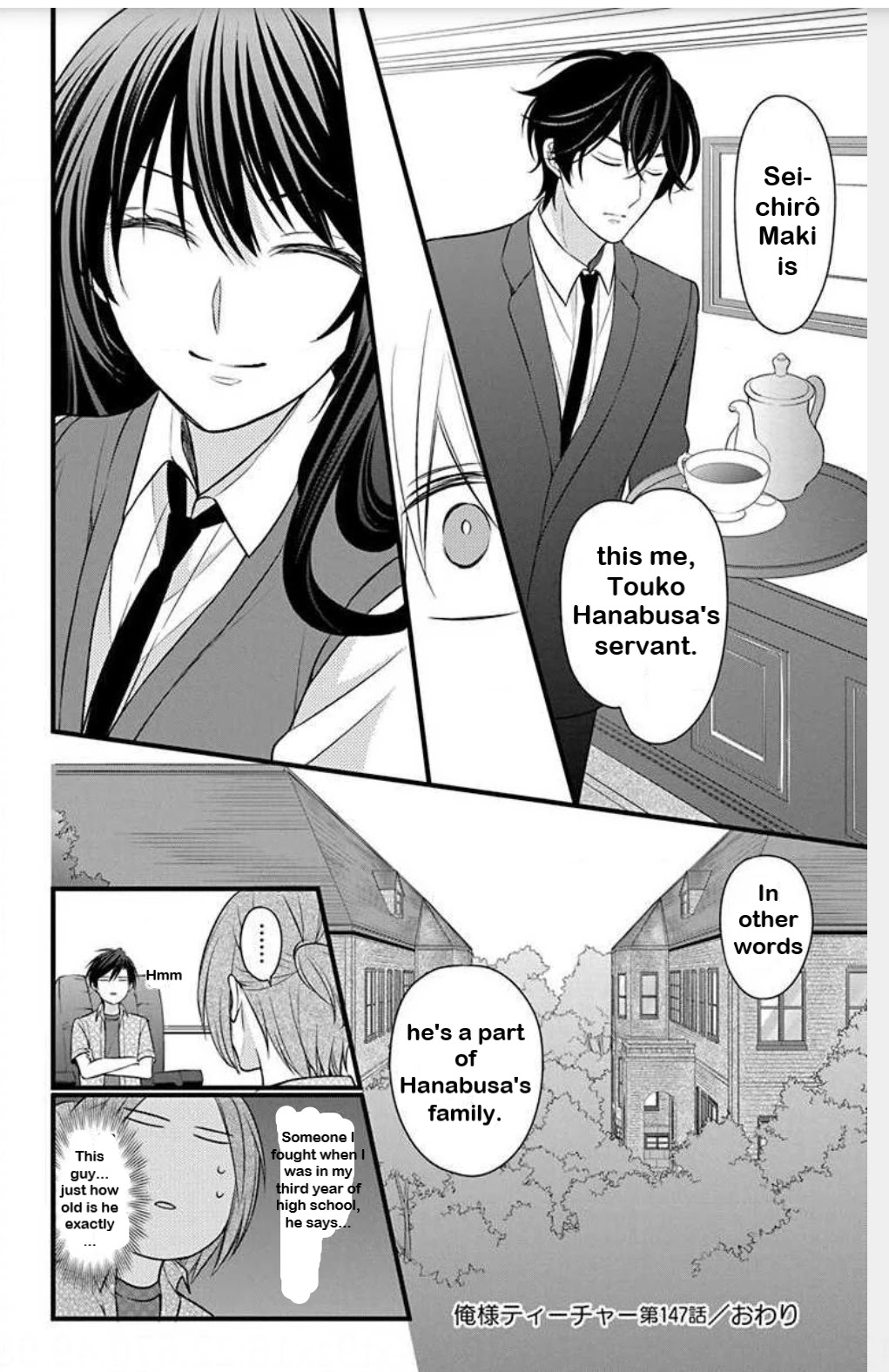 Oresama Teacher chapter 147 page 34