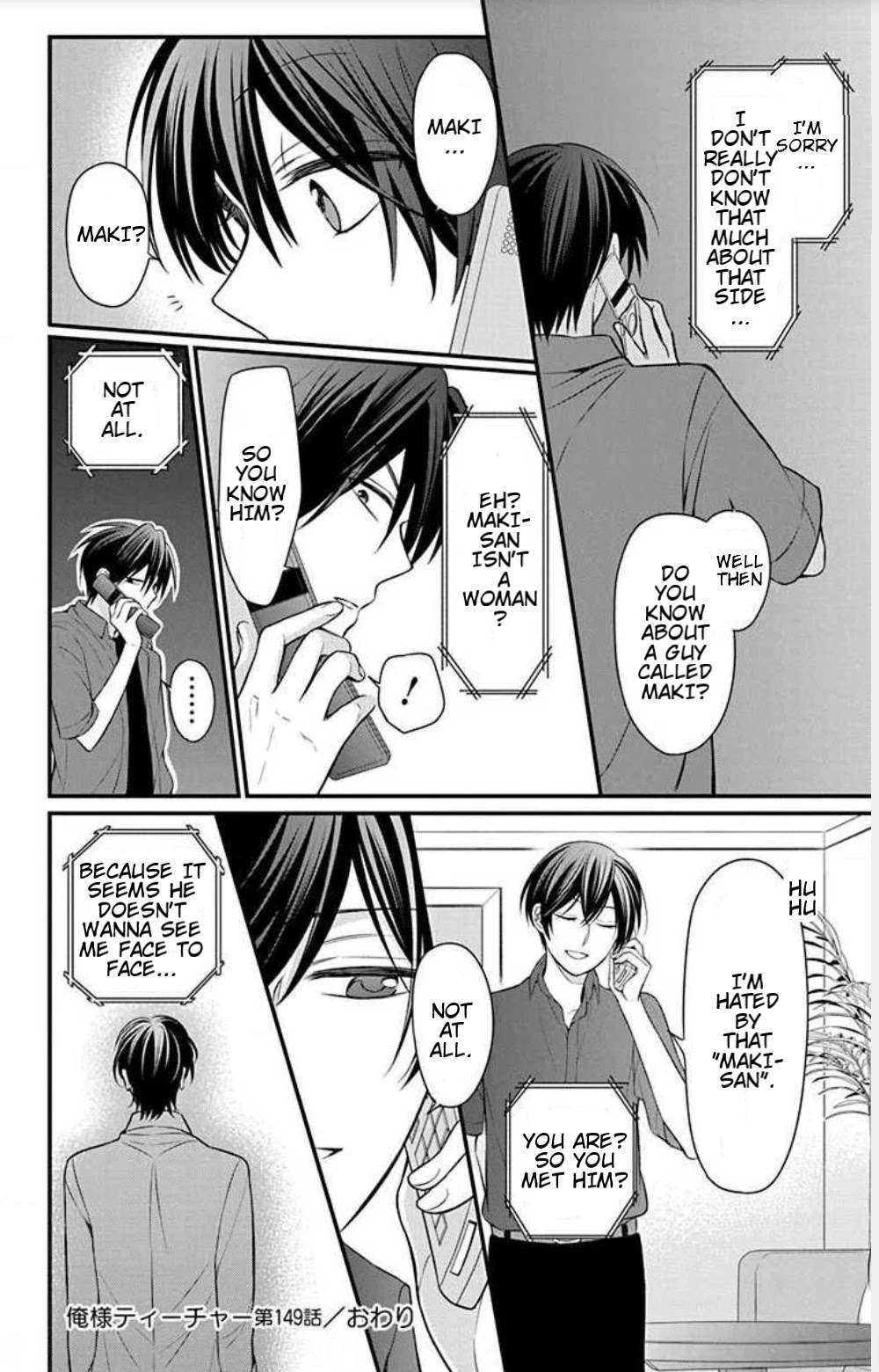 Oresama Teacher chapter 149 page 30