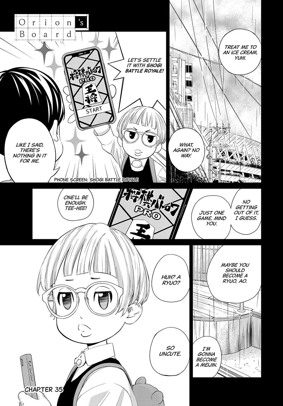 Orion's Board chapter 35 page 1