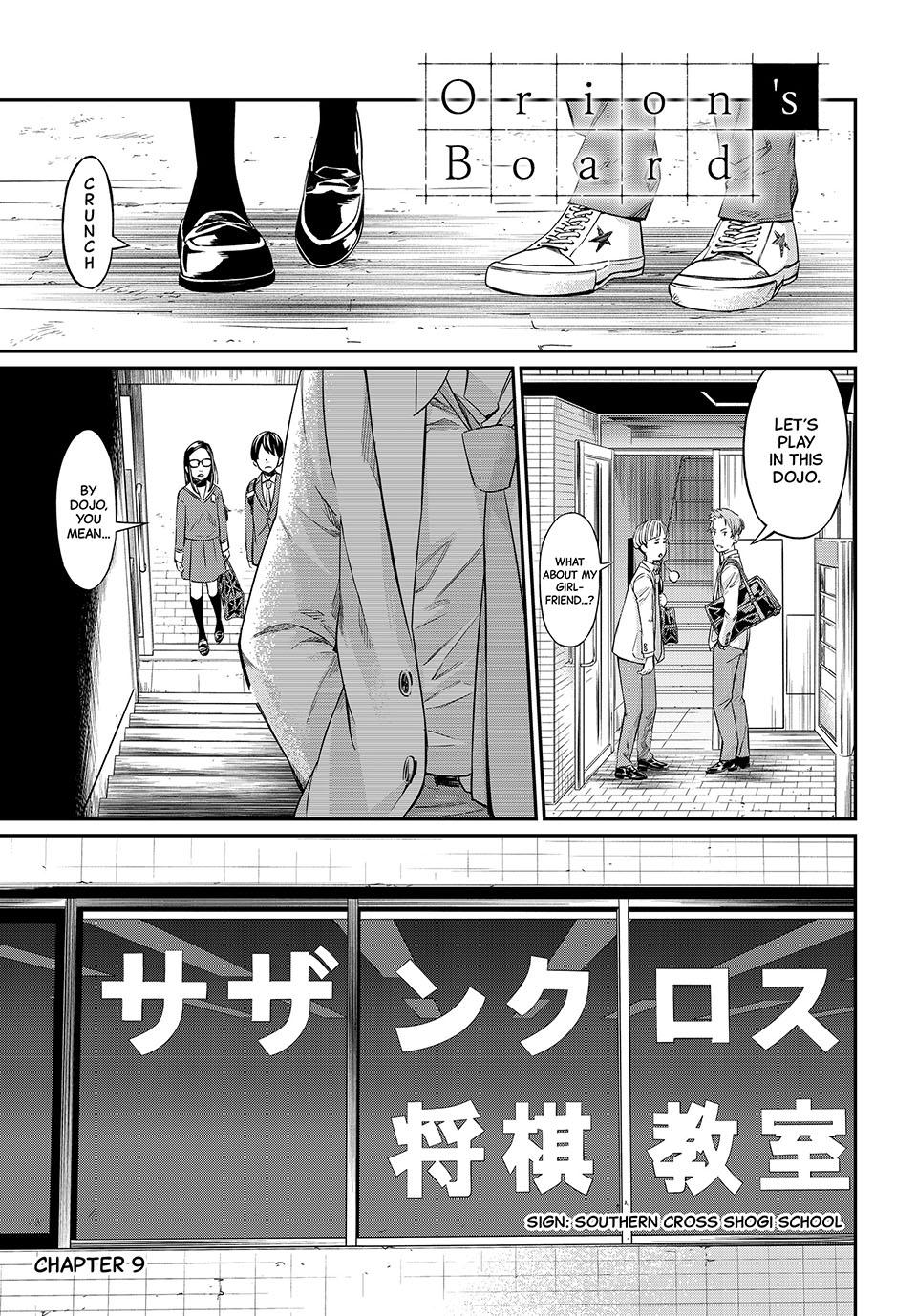 Orion's Board chapter 9 page 1
