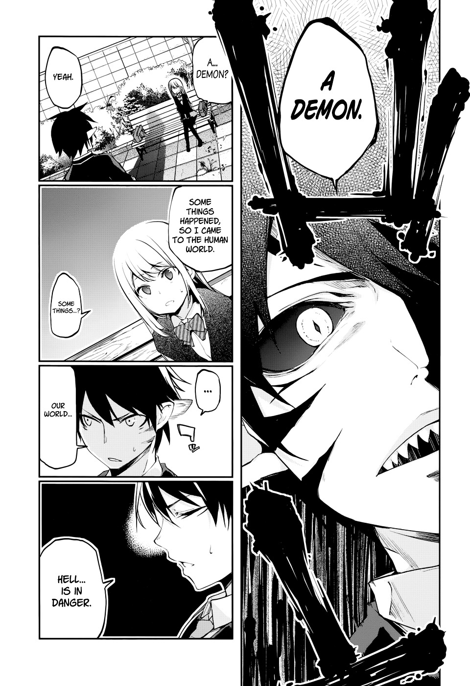 Oroka na Tenshi wa Akuma to Odoru chapter 1 page 40